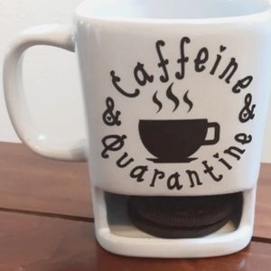 Customized coffee cup/ cookie holder